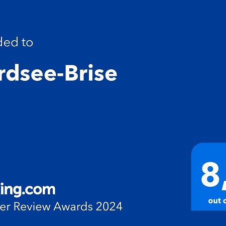 Nordsee-Brise Leilighet Dornumersiel Eksteriør bilde